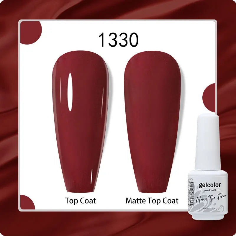 Arte Clavo HEMA TPO White Bottle 180 Colors Series Semi-permanent Gel