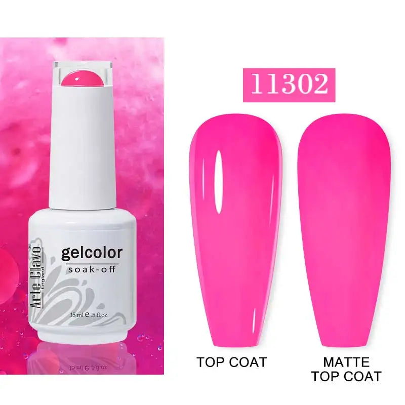 Arte Clavo Gel Nail Polish Spring 140 Colors Summer Decoration Semi
