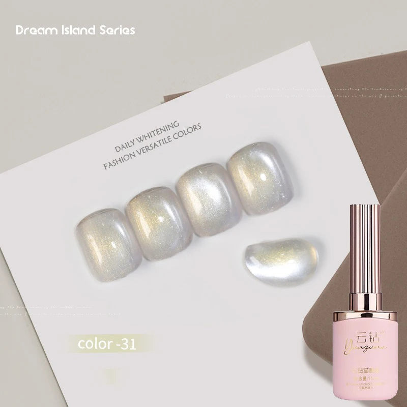 36 Colors Cat Eye Gel Polish Magnetic Soak Off UV LED Nail Fine Nano