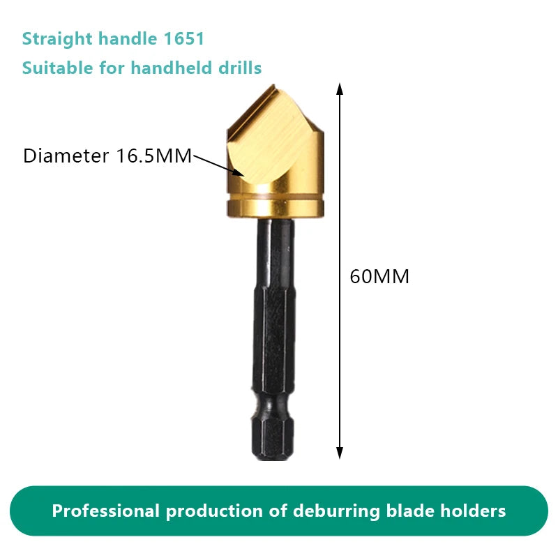 Chamfering Knife Countersunk Blade BC1251 Straight Handle 1651 Deburring And Trimming Tool. Qme B
