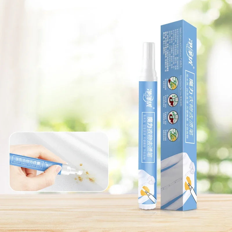 10ML Instant Stain Remover Pen & Spot Cleaner Portable Travel-Friendly For Clothes, Works On Food & Drink Stains Qme