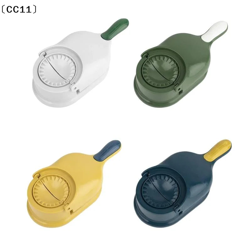 2-in-1 Press Dumpling Maker Dough Wrapper Mold Creation Kitchen Qme