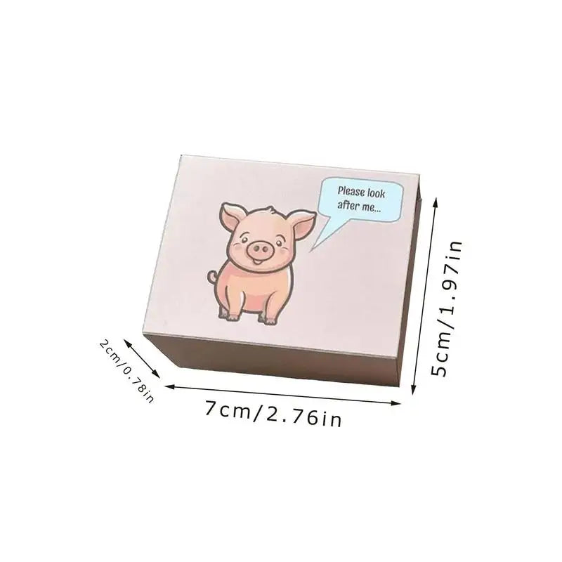 Crochet Pet Swine Doll Small Figurine Knitting Emotional Support Qme