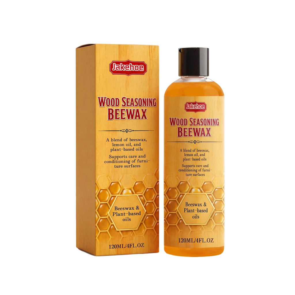 Wood Polishing Beewax Repair Scratches Remove Dullness Restores Shine Hydrate Dry Wooden Surfaces Multi-purpose Wood Conditioner Qme 120ML Boxed