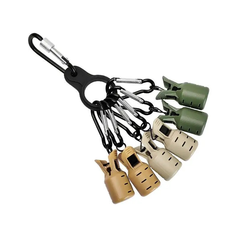 Fishing Lure Hook Cap Carabiner Anti-scratch Durable Multiple Colors Qme A3