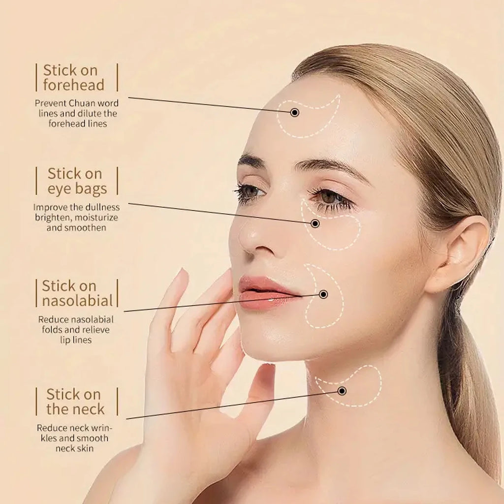 60pcs Aloe Vera Collagen Eye Mask Anti Dark Circles Removal Eyes Bags Moisturizing Firming Eye Patches Eyes Skin Care Products Qme