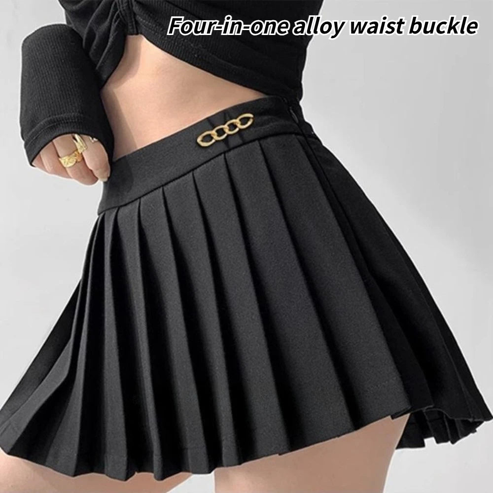 Alloy 4-in-1 No Sew Waist Adjust Buckle Snap Fastener 1/3Pcs For Jeans Dresses Sleeves Widely Fit Daily Clothing Waistbands Qme