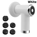 Handheld Body Shaping Vibration Massager Muscle Relaxation At Home Go Qme White