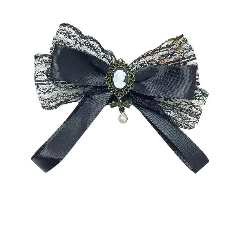 New Cloth Art Bow Tie Rhinestone Crystal Bowknot Brooches Clip For Women Wedding Party Necktie Jewelry Accessories Qme