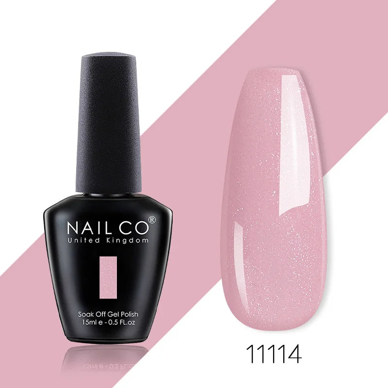 NAILCO 85 Colors Nail Gel UV LED Lacquer Manicure Varnish Hybrid Semi