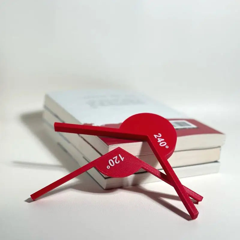 2 Portable Geometric Angle Ruler Measuring Multifunctional Teaching Qme