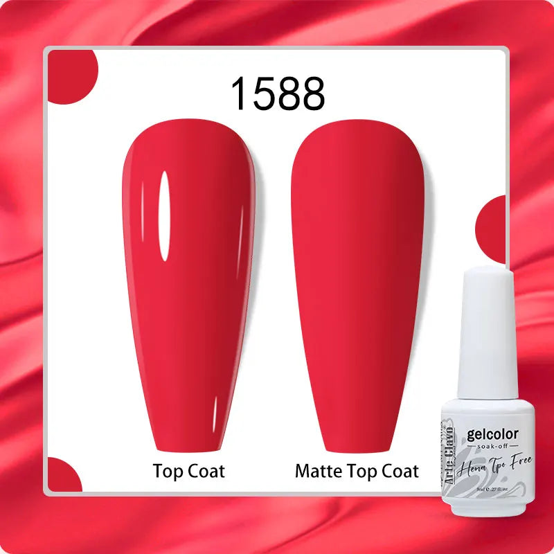 Arte Clavo HEMA TPO White Bottle 180 Colors Series Semi-permanent Gel