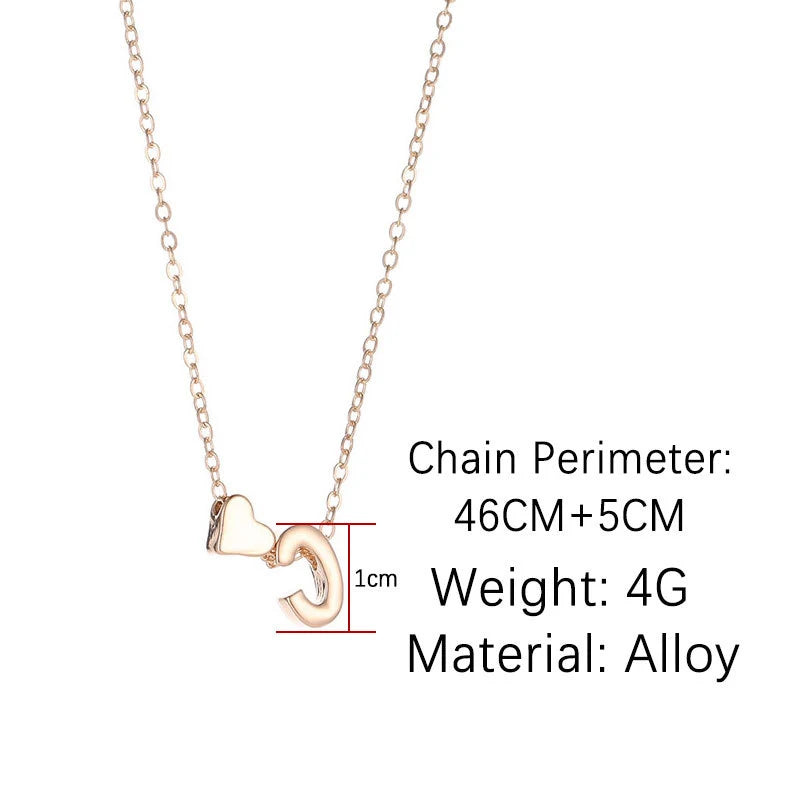 Fashion Dainty Initial Femme Letter Choker Necklace Girl Cool Pendant Jewelry Gift Wholesale Girls Gift Qme
