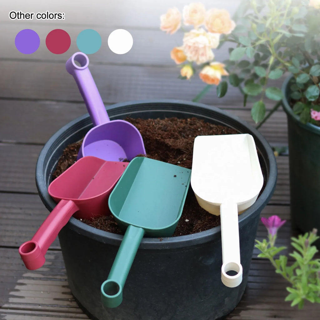 Garden Shovel Plant Hand Trowels Soil Planting Digging Transplanting MultiFunction Beach Sand Pet's Food Scoop Multipropose Tool Qme