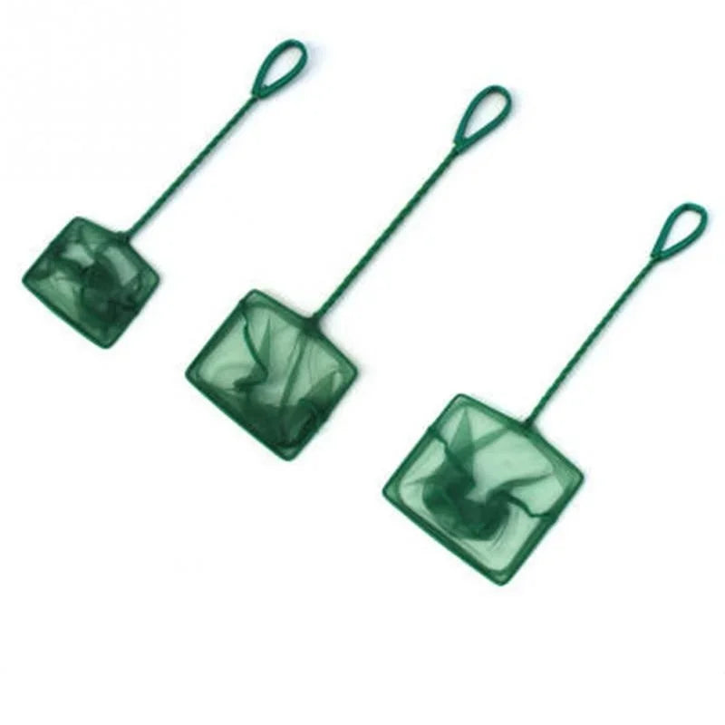 Long Handle Square Aquarium Fishing Net Landing Fish Floating Objects Qme