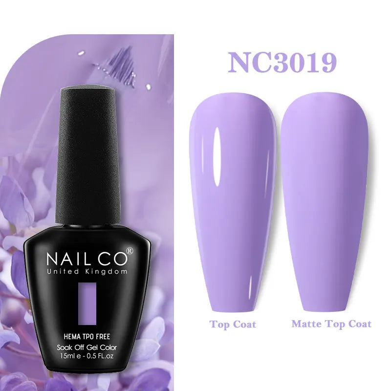 NAILCO Fresh Gel Nail Polish Nails Semi-permanent Varnish Hybrid