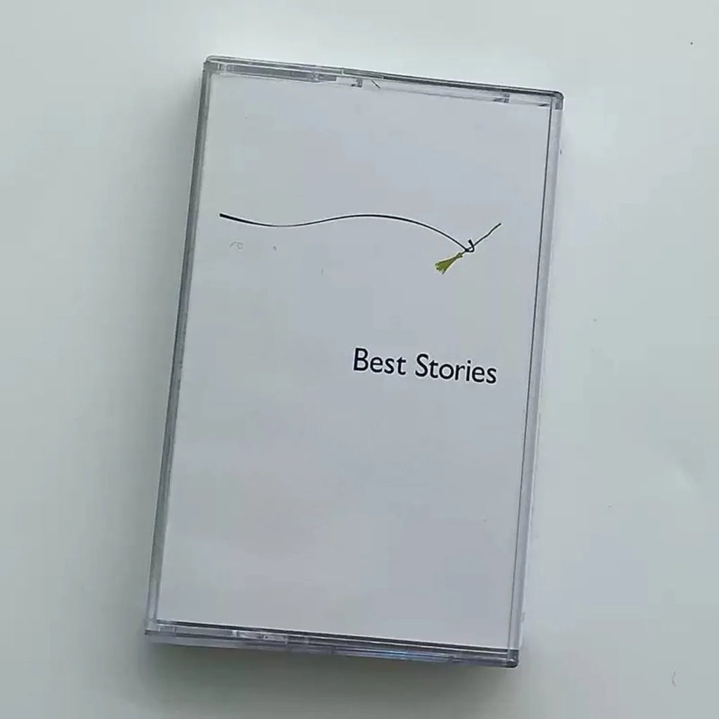Retro Japanese Healing Music Cassette Tape, Minimalist Line Art Themed Cover, Instrumental Track Collection Qme Best stories
