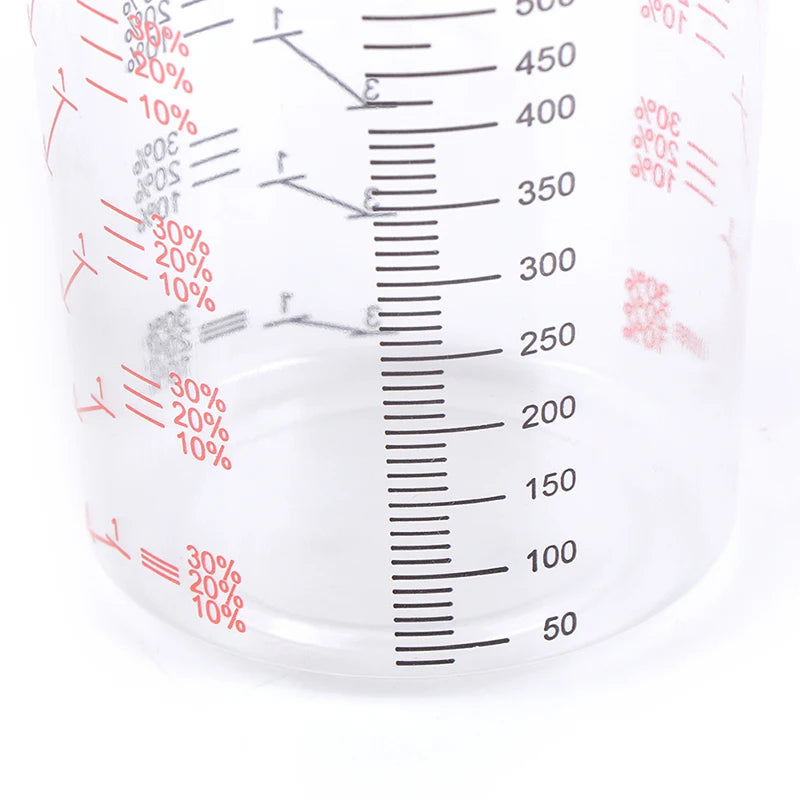 10Pcs 600ml Plastic Paint Mixing Cups Mixing Pot Paint Mixing Calibrated Cup. Qme