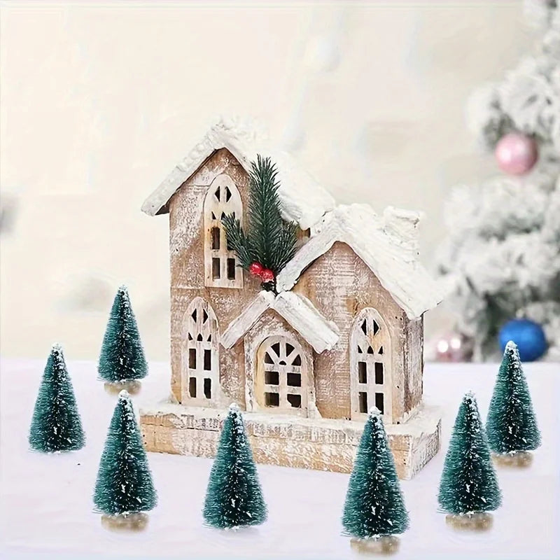 12 home decorations for Christmas parties and Christmas tree ornaments Qme green Other