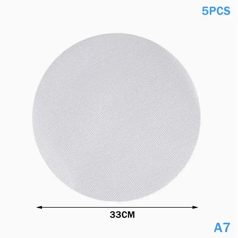 Reusable Silicone Non-stick Steamer Cloth Liners Round Steaming Mat Qme A7