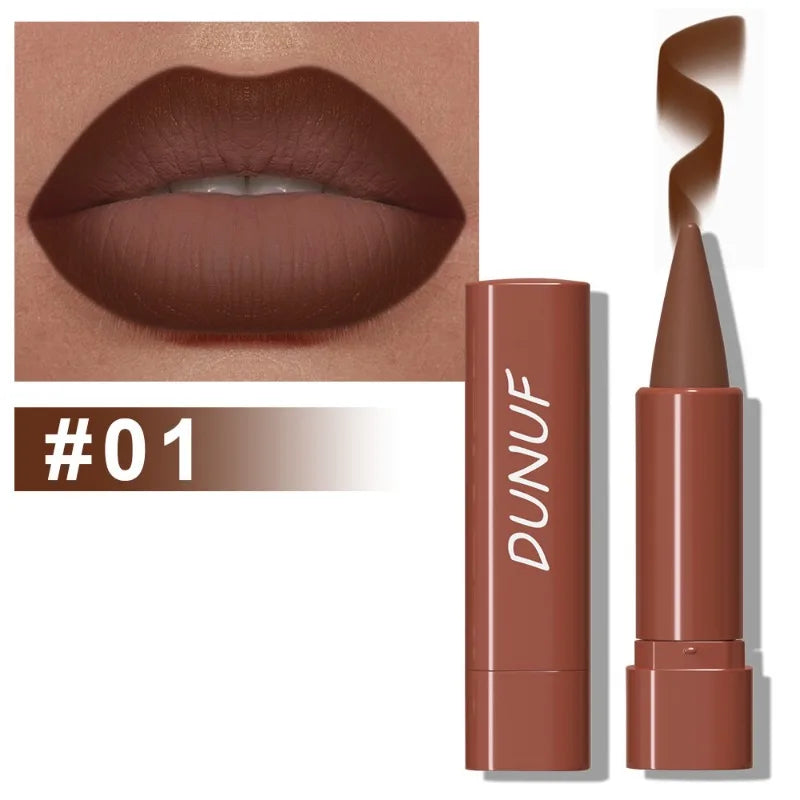 Lipline Lipstick Pen Long-lasting Multi-color Waterproof Rendering Qme 01