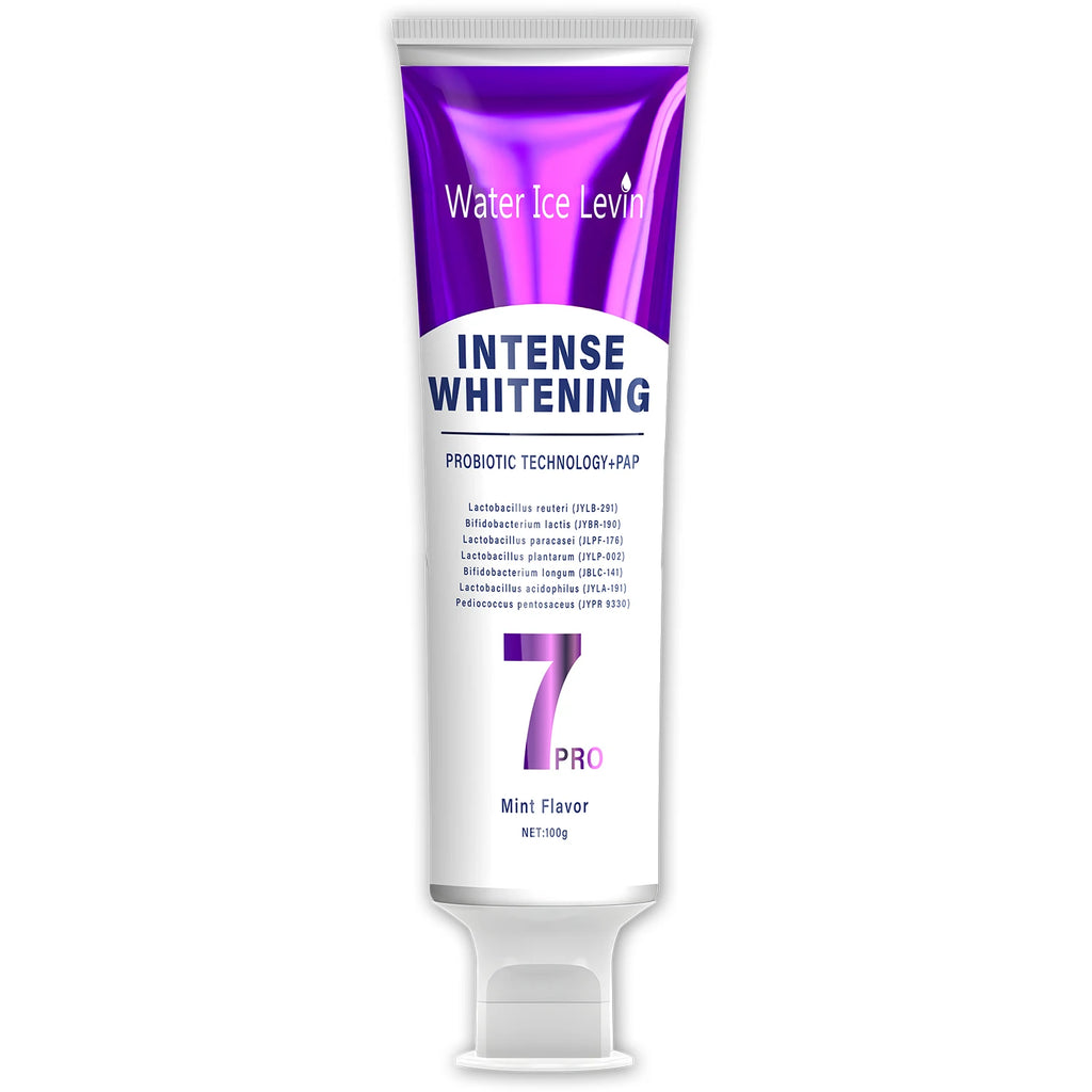 Probiotic Whitening Toothpaste - Helps Maintain Healthy Gums, Keeps Breath Fresh, Oral Care Set - Suitable for the Whole Family Qme One Bottle