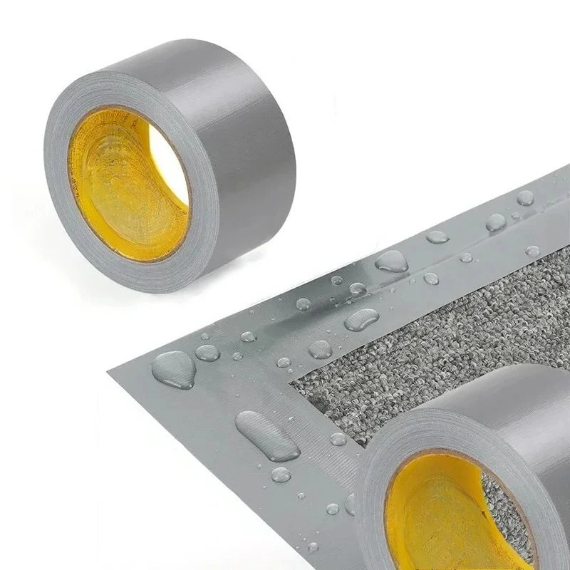 Super Sticky Cloth Duct Tape - Heavy Duty Industrial Adhesive Tape Waterproof for Carpet Binding Floor Repair Bundling Qme