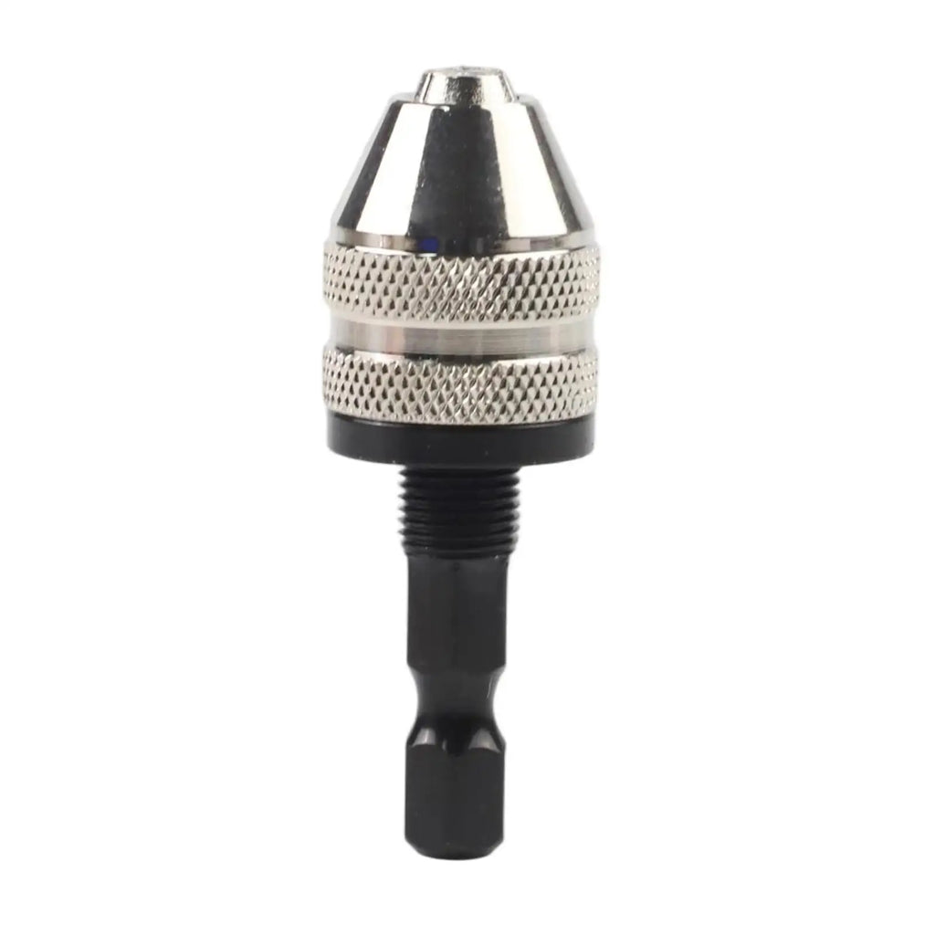 1 Pc 0.3-3.4mm Keyless Drill Chuck Converter Electric Drill Bits Collet Converter 1/4inch Hex Shank Adapter Quick Change Chuck Qme