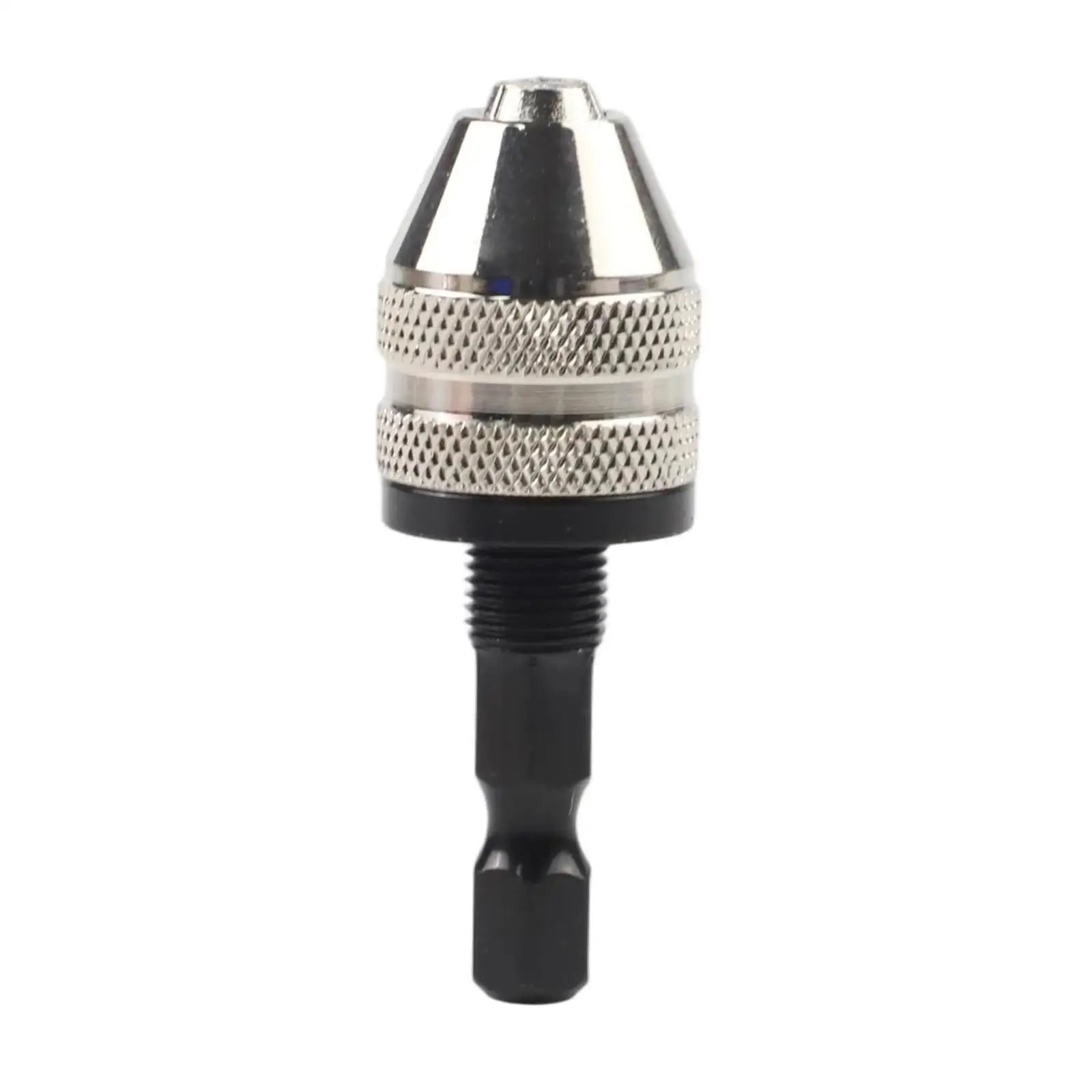 1 Pc 0.3-3.4mm Keyless Drill Chuck Converter Electric Drill Bits Collet Converter 1/4inch Hex Shank Adapter Quick Change Chuck Qme