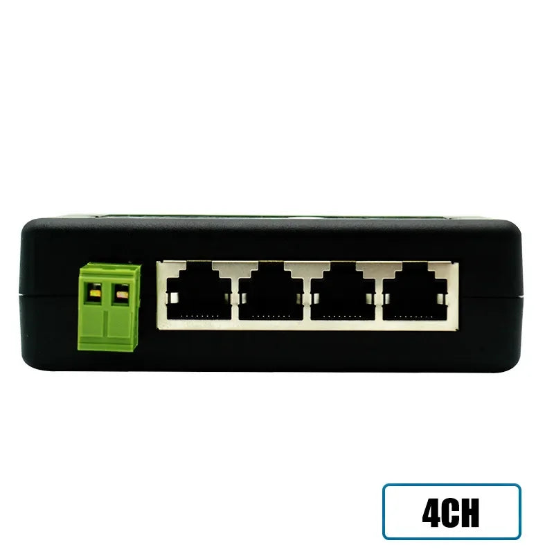 ESCAM New Arrival 4Ports 8 Ports POE Injector POE Splitter for CCTV Network POE Camera Power Over Ethernet IEEE802.3af Qme