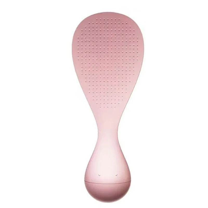 Non Stick Standing Plastic Rice Spoon Home Kitchen Paddles-perfect Qme Pink