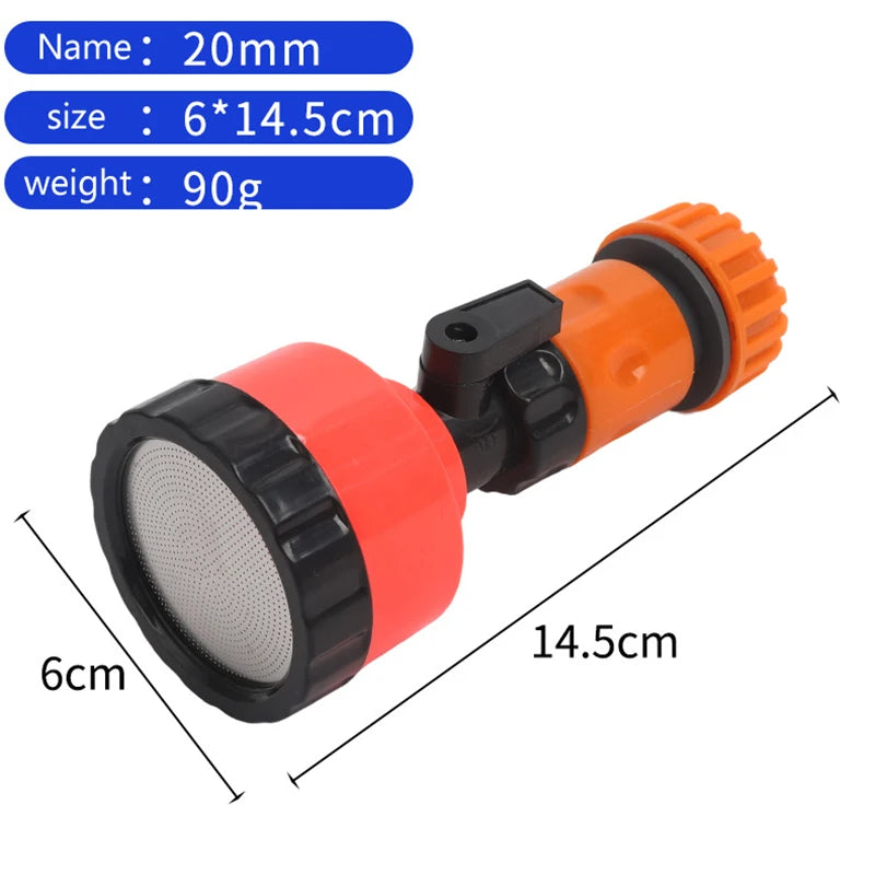 1PC Garden Sprinkler Heads Greenhouse Sprinkler Gardening Nursery Sprayer Nozzle/2000 Mesh Flower Watering Sprinkle. Qme 20mm