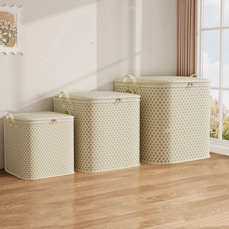 Under Bed Storage Bag Extra Large Multifunctional Bedding Clothing Qme
