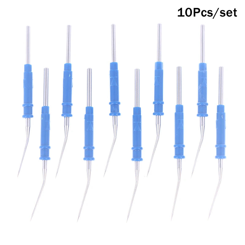 10Pcs ESU Pencil Tip Electrocoagulation Device Electrosurgery Blade Electrode Needle Electrode. Qme