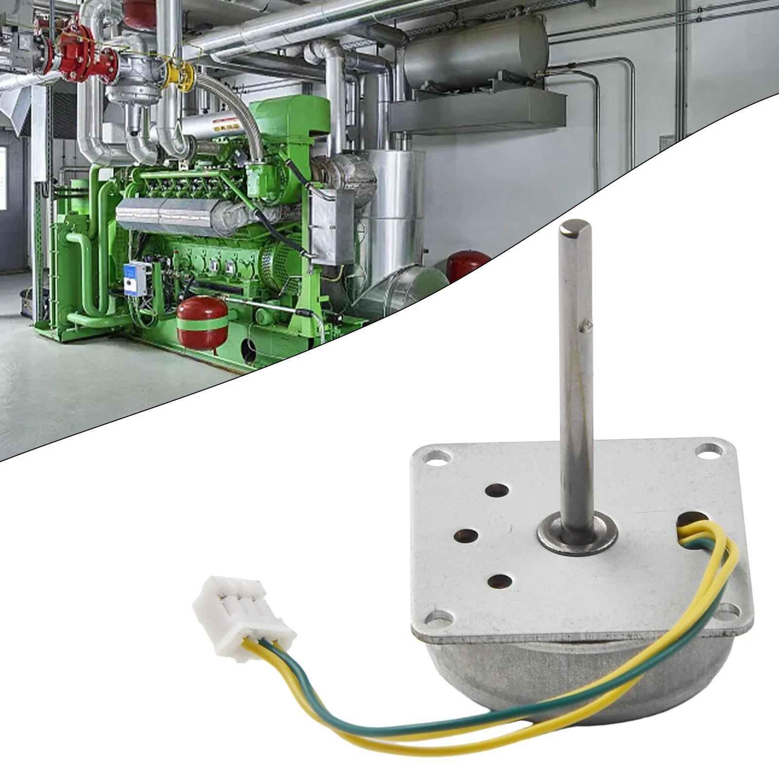 Three-phase DIY AC Brushless Generator Wind Power Hand Cranked Generator Motor 3-24V Turbine Motor Replacement Power Tools Parts Qme