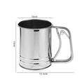 Cakes Hand-screened Sugar Mesh Sieve Baking Strainer Stainless Steel Qme A2