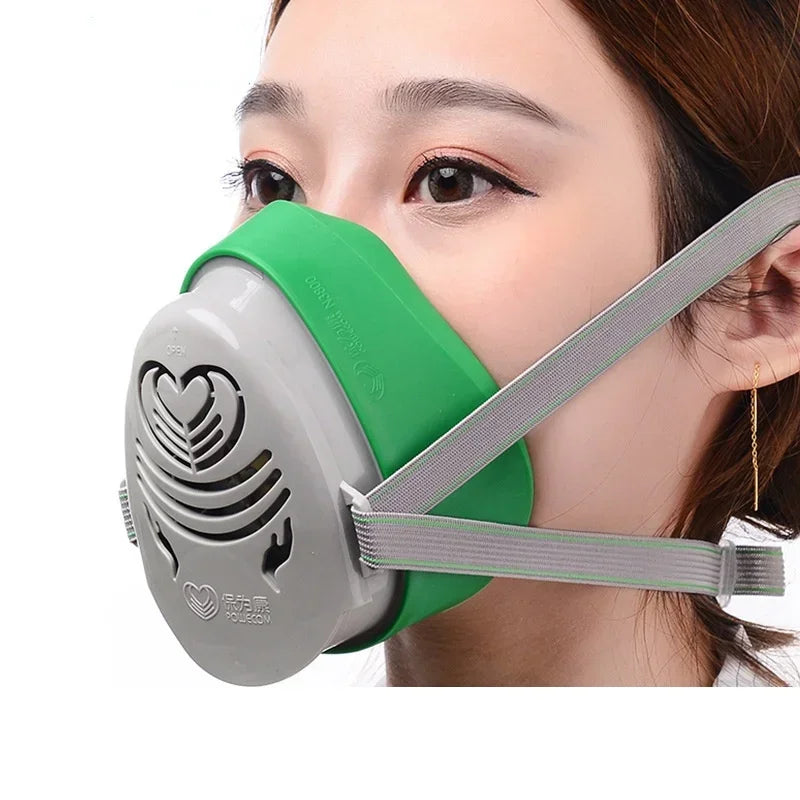 Hot Sale Anti - Dust Dustproof Workplace Respirator Mask Filter Paint Spraying Cartridge Gas Mask High Quality Qme filter cotton 10pc