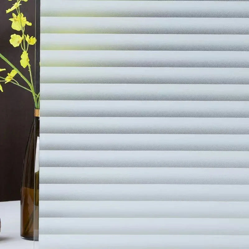 Frosted Blackout Window Film Using Electrostatic Adsorption Protect Qme baibaiye 40cmX1m