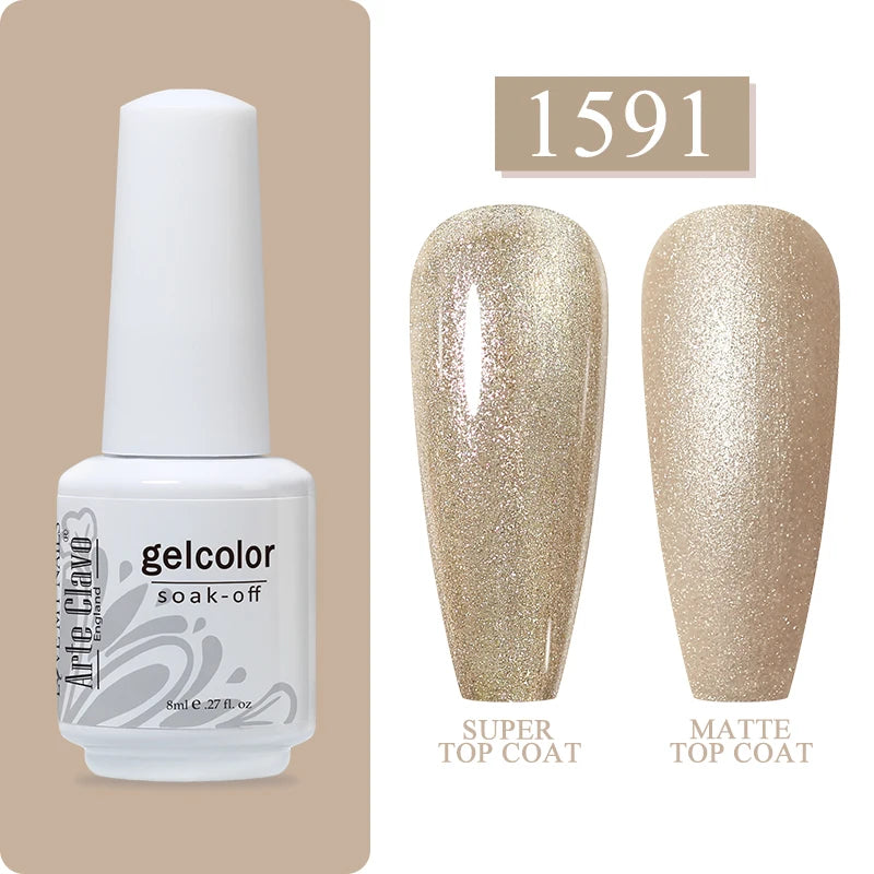 Arte Clavo Art Nails Varnish Base Coat Gel Nail Polish UV LED Lamp