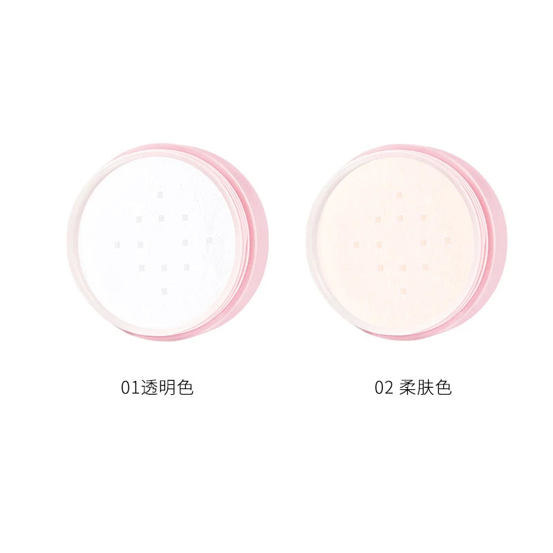 Durable Waterproof Loose Powder Medium Coverage Refreshing Non Stick Qme