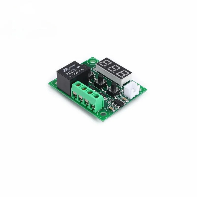5pcs W1209 -50-110C DC 12V Digital Temperature Controllear Thermostat Temperature Control Thermostat Switch Plate W1209 Case Qme