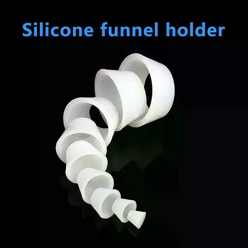 Suction Bottle Mat Rubber Filter Cone Smooth Stopper Filtration Qme