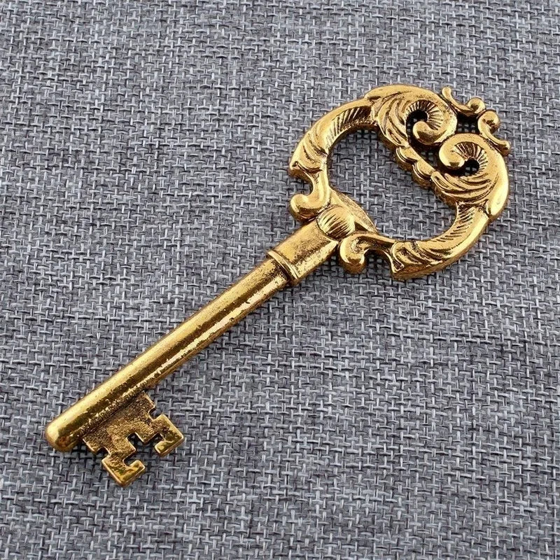 Metal Opener Alloy Party Favors Bottle Bar Kitchen Tool Vintage Key Qme