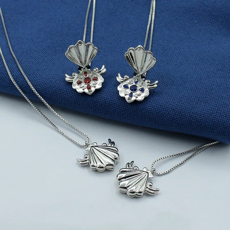 Seven Princess Shell Necklace Cosplay Anime Mermaid Melody Pichi Pichi Pitch Women Pendant Neck Decoration Jewelry Festival Gift Qme