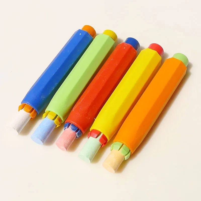 Health Non-toxic Chalk Holder Clip Colourful Holders Clean Teachers Qme Default Title