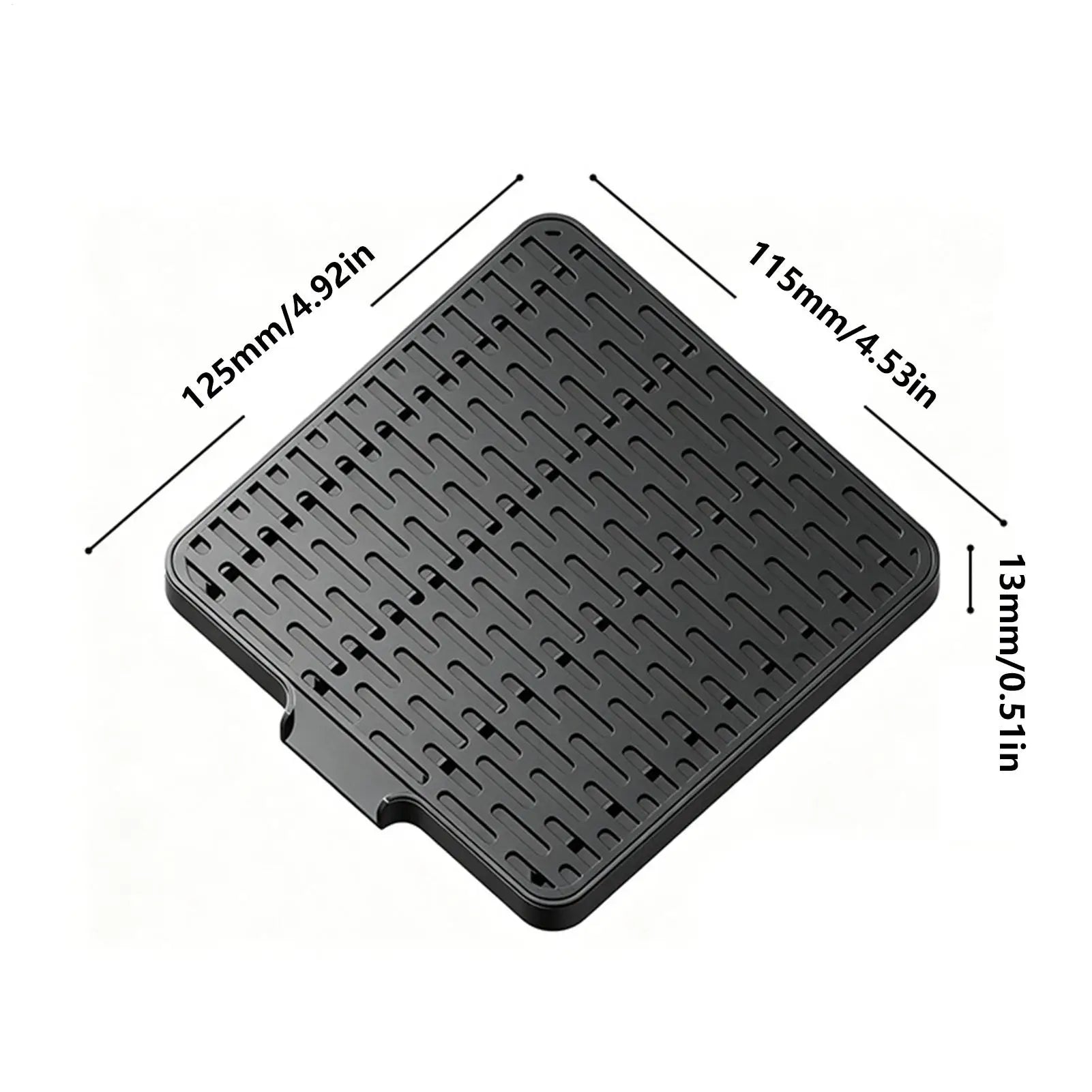 Coffee Scale Drip Catcher Self-draining Splash Proof Espresso Machine Qme