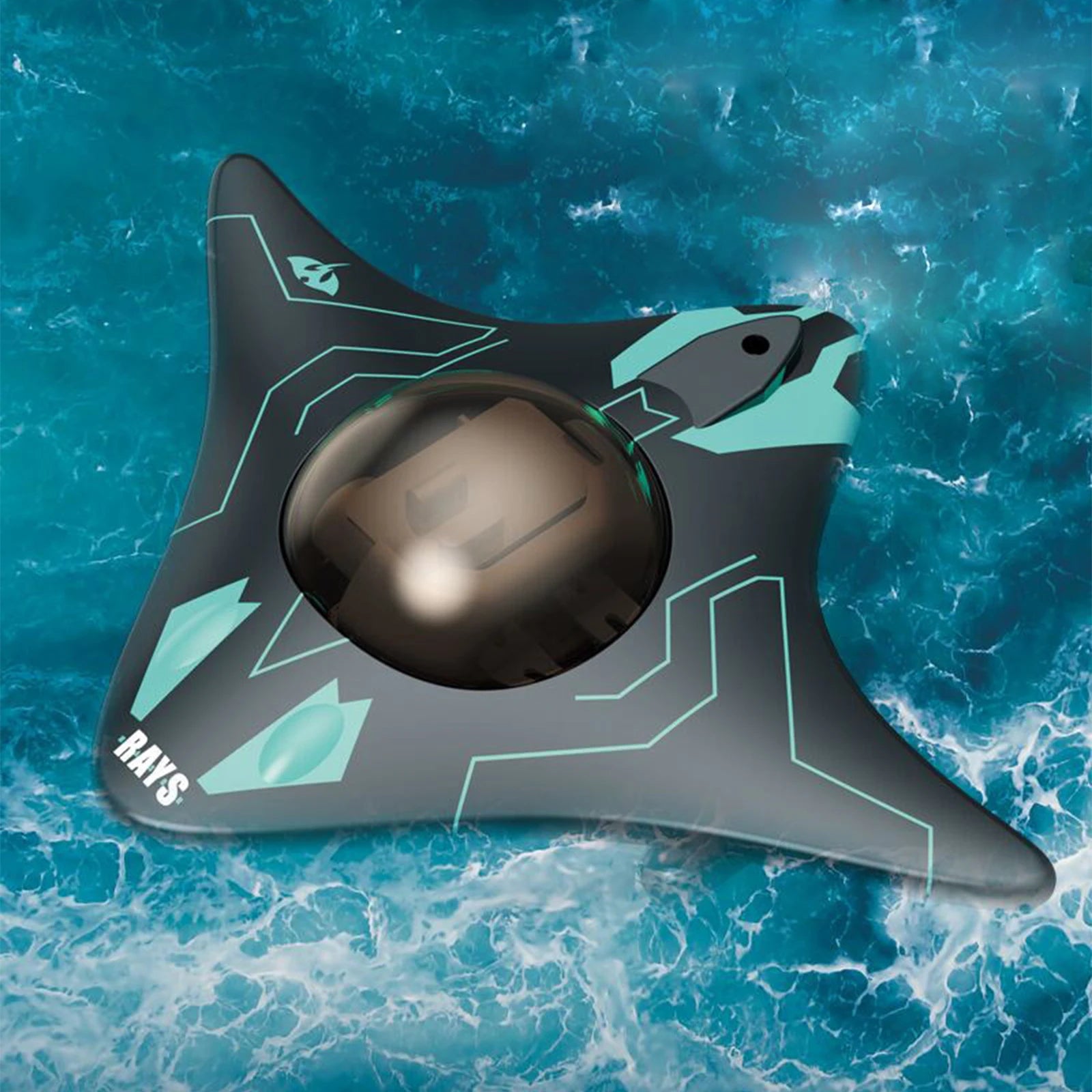 RC Boat with Camera 6 CH Waterproof Underwater Drone App Control Real-Time Photography Toys for Adults & Kids Birthday Gift Qme