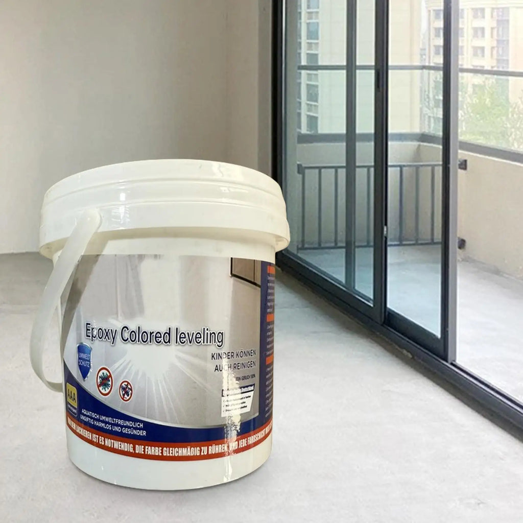 Floor Coating Epoxy Coloured Sand Floor Paint High Gloss Marble Effect Non Slip Waterproof Sand Colored for Wood Concrete Tile Qme
