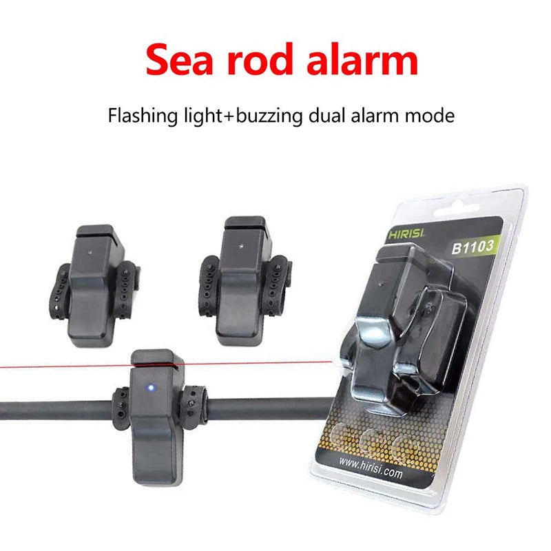 Carp Fishing Tackle Electronic Mini Digital Bite Alarm Indicator LED Qme