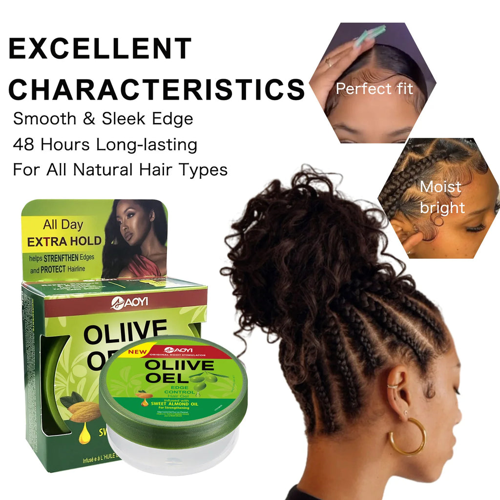 Olive Oil Wax Gel Soft Moisturizing Anti-frizz Conditioner Styling Qme